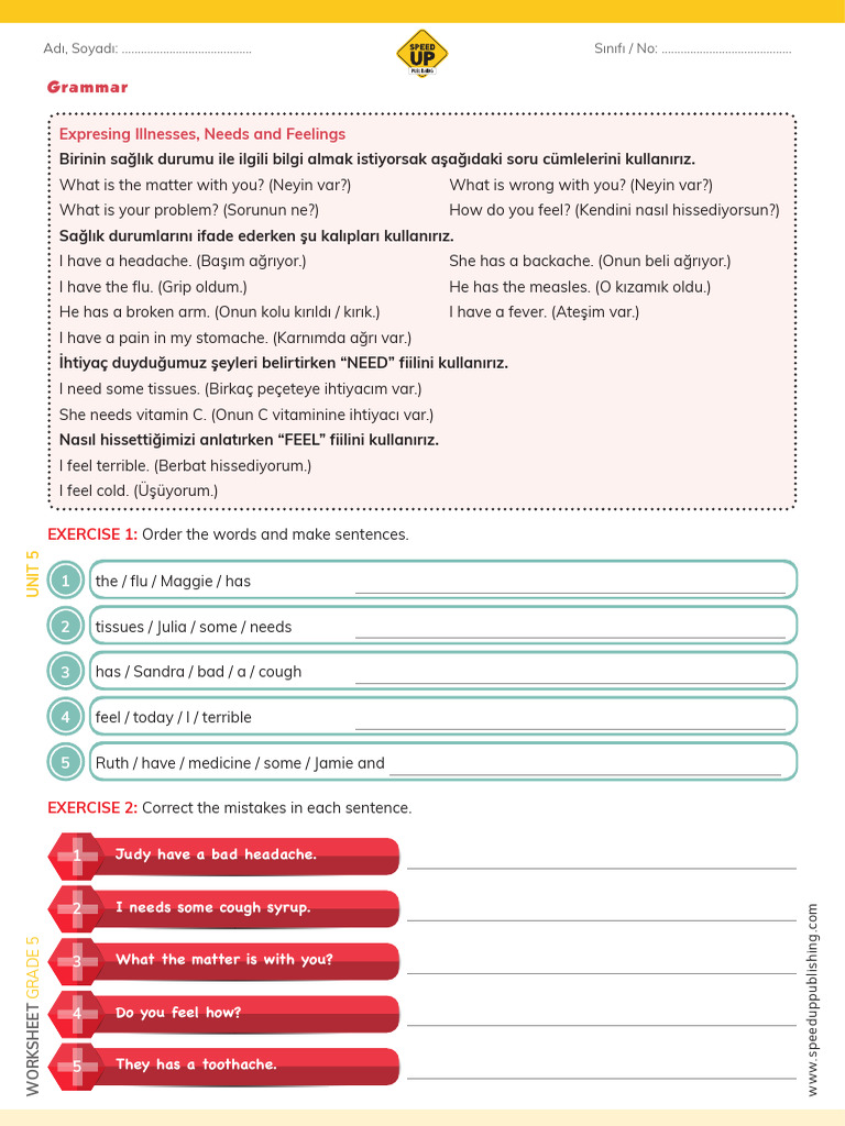 Topic Based Grammar 6 | PDF