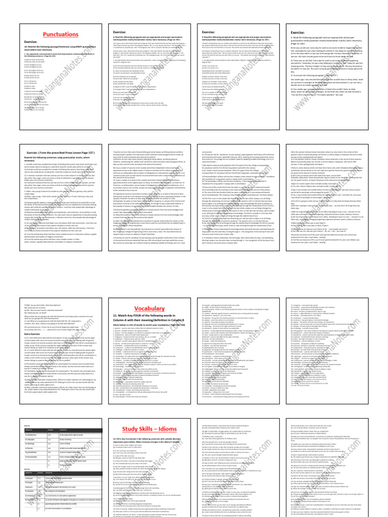 Grammar Intermediate 2023 2nd Year PDF | PDF | Punctuation