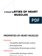 Properties of Cardiac Muscles