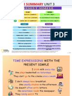 Life - U03 - Grammar Summary - SV