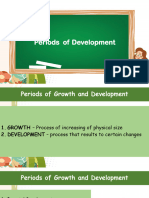 Periods of Development