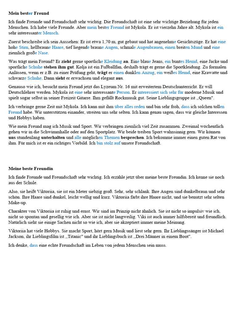 Mein Freund - Meine Freundin | PDF