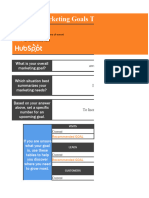 SMART Marketing Goals Template