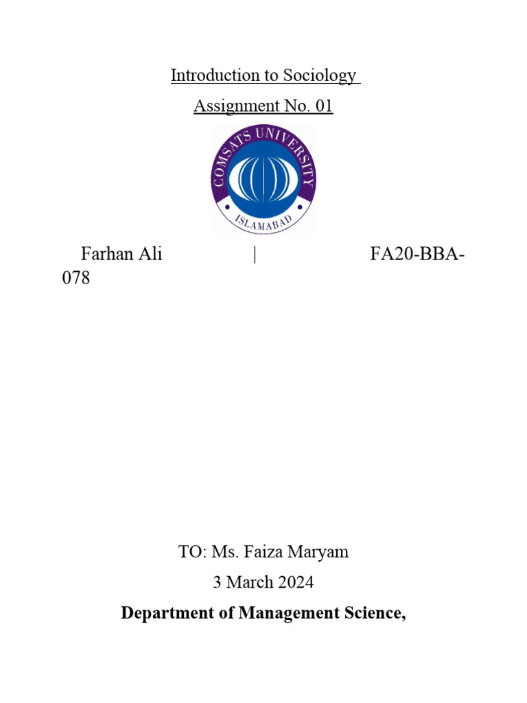 Introduction to sociology pdf gender studies gender inequality