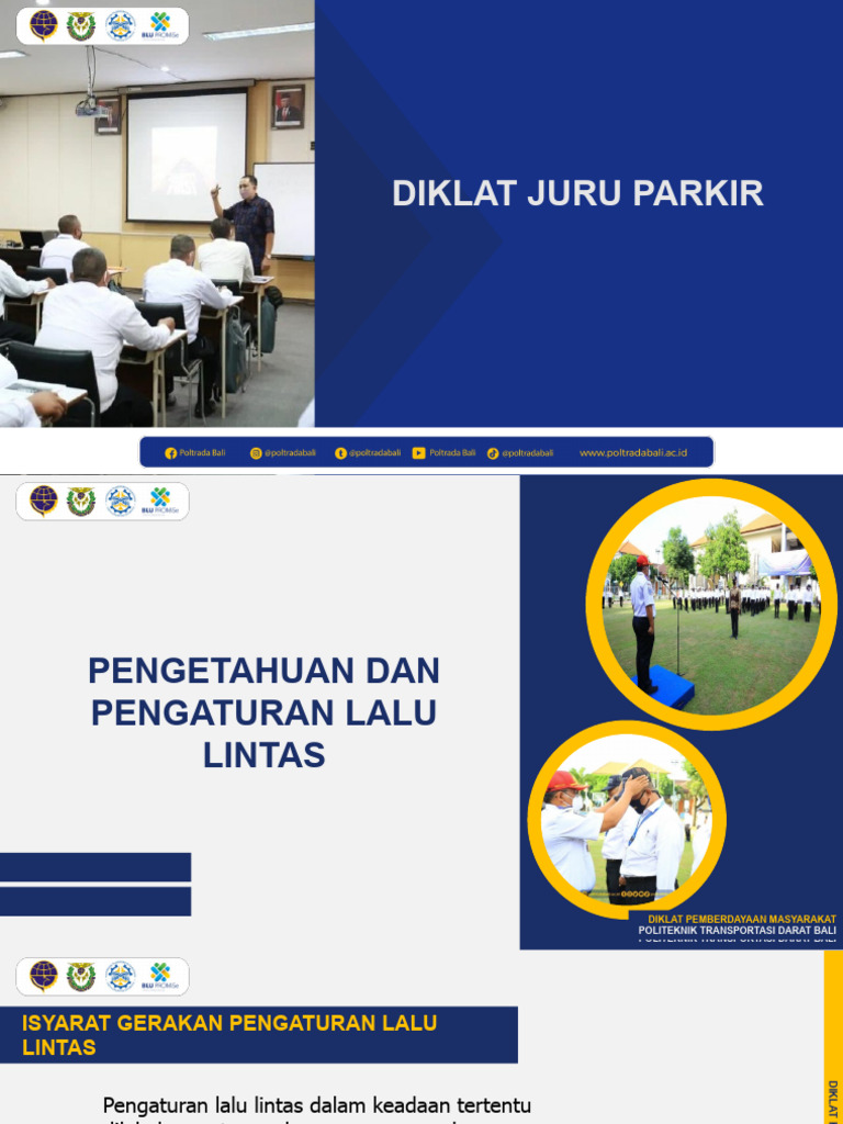 Pengetahuan Dan Pengaturan Lalu Lintas | PDF