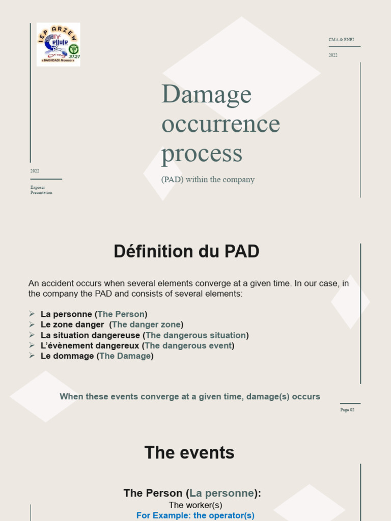 Understanding Damage Occurrence Process | PDF | Hazards | Workplace