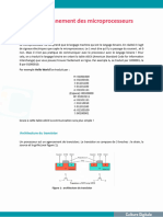 Support de Cours - Fonctionnement Du Microprocesseur