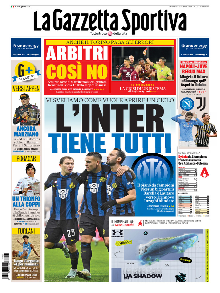 Gazzetta Dello Sport 9 Mars 2006 - Édition Spéciale Centenaire Lancia, Maserati, Fiat Panda