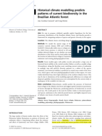 Atlantic Forest Biodiversity by Climate Model - Carnaval & Moritz (2008)