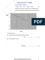 1.10.1 Velocity Time Set 1 QP Ms Preview Questions