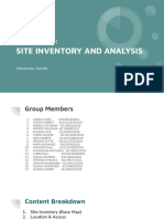 Group 3 - Site Inventory & Analysis