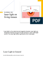 Effect of Laser Light On Living Tissues
