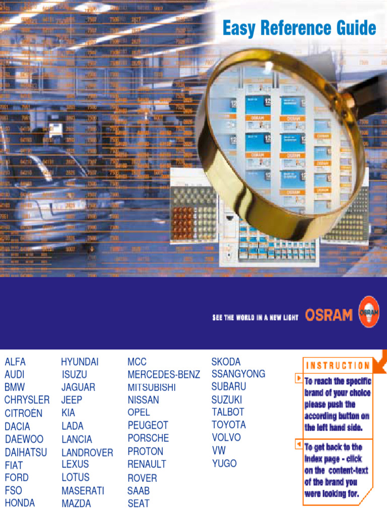 Catálogo Osram Lámparas | PDF