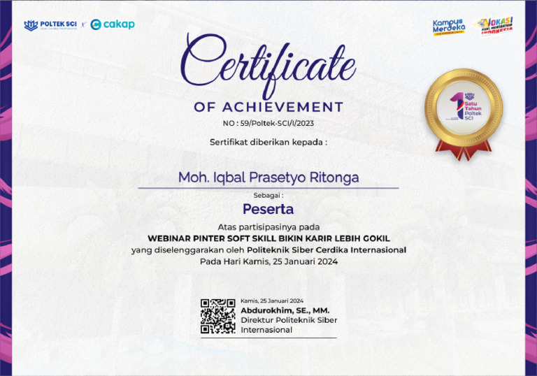 Moh. Iqbal Prasetyo Ritonga | PDF