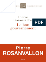 Le Bon Gouvernement - Pierre Rosanvallon