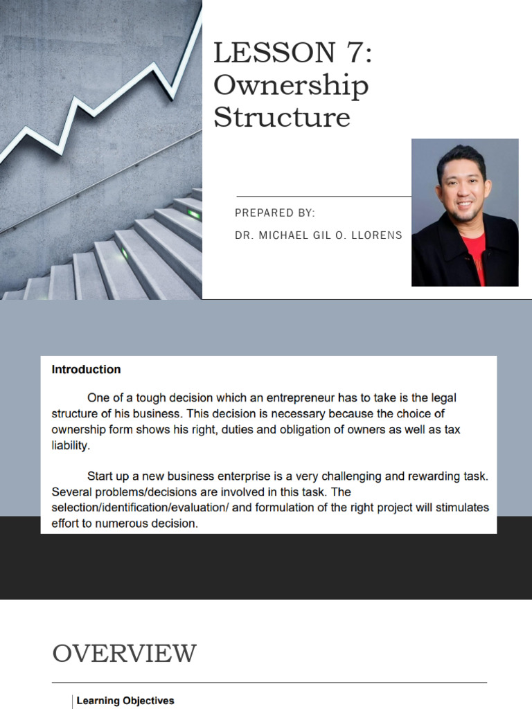 Lesson 7 Ownership Structure PDF