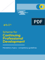 CPD Mandatory Topics Competency Guidelines
