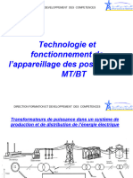 Technologie Et Fonctionnement de L - Appareillage Des Postes MT-BT