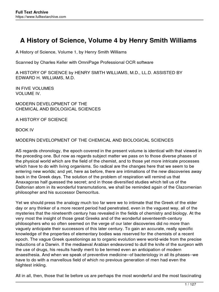 A History of Science Volume 4 | PDF | Oxygen | Bleach