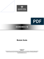 Economics 1B Module Guide