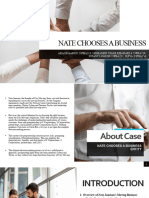 BGS Case Study PPT - Nate Chooses A Business Entity