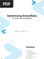 Matillion Optimizing Snowflake