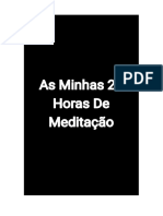 As Minhas 24 Horas de Meditação