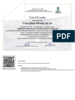 Certificado Tea