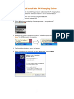 and Install The PC Charging Driver