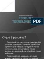 Pesquisa Tecnológica