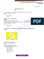 RS Aggarwal Solutions For Class 7 Maths Chapter 20 Mensuration Exercise 20A