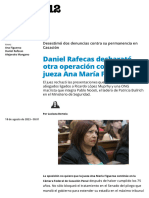 Daniel Rafecas desbarató otra operación contra la jueza Ana María Figueroa _ Desestimó dos denuncias contra su permanencia en Casación _ Página_12