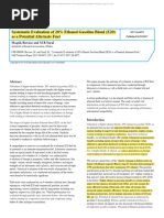 Systematic Evaluation of 20% Ethanol Gasoline Blend (E20)