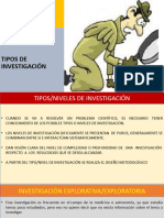 Tema 6 - Tipos de Investigación