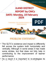 Zululand QLTC Reporting Template Quarter 3 2023