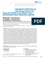 A Coordinated Bidding Model For Wind Plant and Compressed Air Energy Storage Systems in The Energy and Ancillary Service Markets Using A Distributionally Robust Optimization