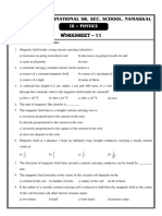 Ix - Physics Worksheet - 11