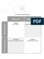 Matriz Das Prioridades