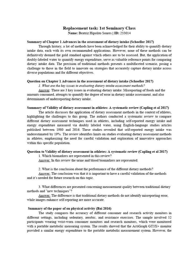 Replacement Task - 233014 | PDF | Self-Improvement | Wellness