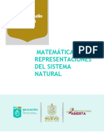 Matemáticas Y Representaciones Del Sistema Natural: Guía de Estudio Módulo 8