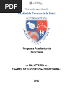 Balotario - Estudiante