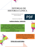 Auditorias de Historia Clinica Presentacion