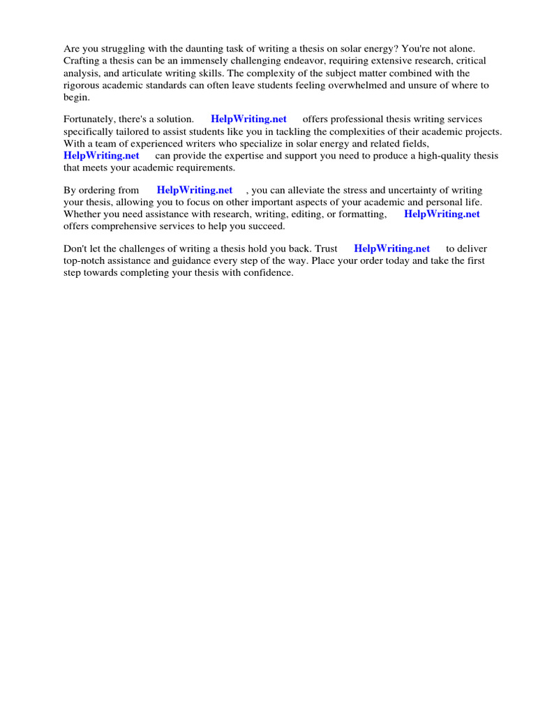 Thesis Solar Pdf Photovoltaics Solar Panel