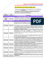 Echeance Fiscal 03-2024