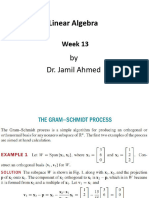 Linear Algebra-Week 13