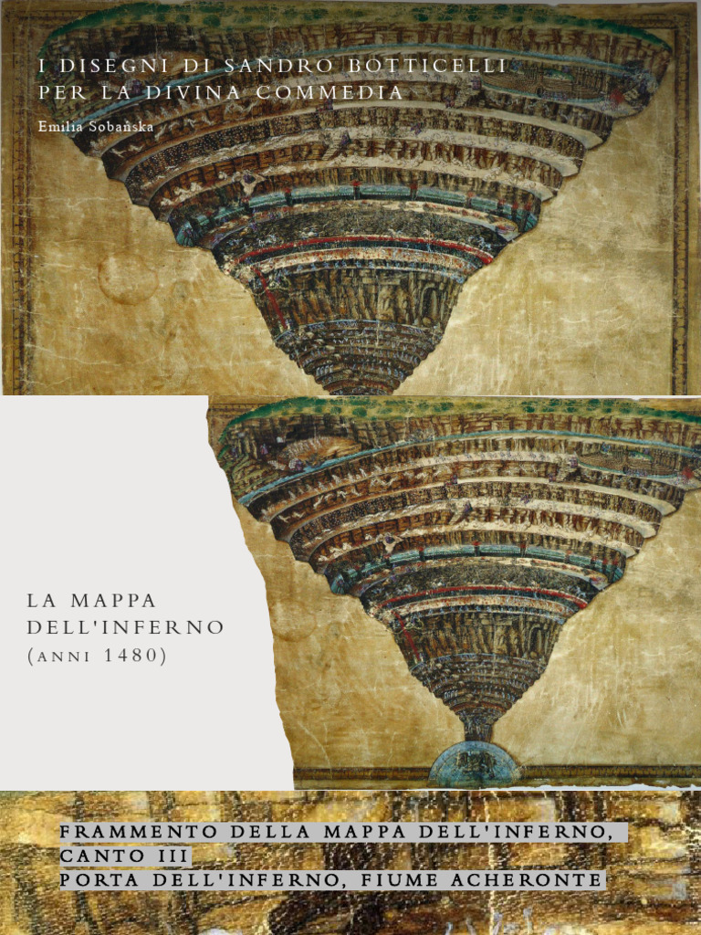 I Disegni Di Sandro Botticelli Per La Divina Commedia | PDF, image size:768x1024