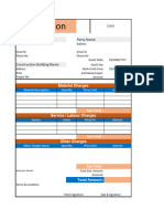 Construction Quotation Format in PDF