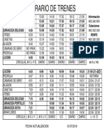 Horario Trenes Renfe