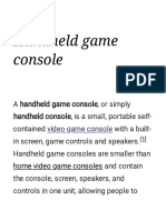 Handheld Game Console - Wikipedia