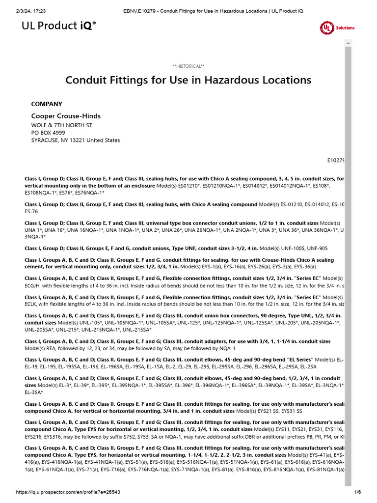 EBNV.E10279 Conduit Fittings PDF